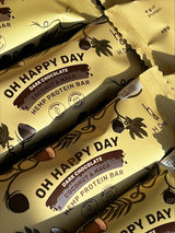 Oh Happy Day - hemp protein bar with coconut and maca in dark chocolate (1 pc.)