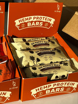 Oh Happy Day - hemp protein bar with coconut and maca in dark chocolate (12 pc. box)